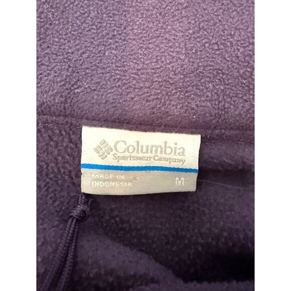 Colombia Women;s Fast Trek II Full-Zip Fleece Jacket in Purple - Picture 6 of 6